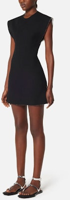 Vestido Mini Sin Mangas Bicolor Negro AMI PARIS SS22. FDR003253-012 Purchase Vestido Mini Sin Mangas Bicolor Negro AMI PARIS SS22. FDR003253-012