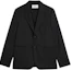 Order AMI Paris SS23 黑色单排扣长袖西装外套 HBV003PL0012-001