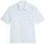 Buy AMI Paris SS23 Kemeja Pendek Motif Hati Biru. HSH203CO0029-475