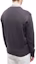 Shop AMI Paris SS23 Smoke Gray Merino Wool Cardigan Sweater with Heart Pattern. HKC111KN0025-055