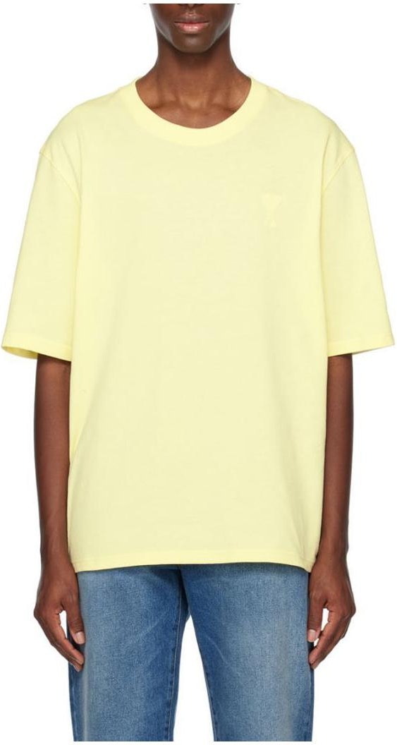 ami-paris-ss-23-cream-yellow-logo-embroidered-oversized-unisex-t-shirt-sputs-004726703