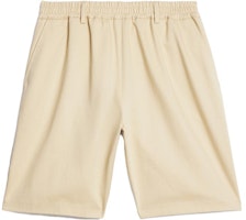 AMI Paris SS23 Solid Color Elastic Waist Casual Shorts Men’s Vanilla. HSO302CO00091-709 AMI Paris SS23 Solid Color Elastic Waist Casual Shorts Men’s Vanilla. HSO302CO00091-709