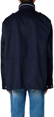 AMI Paris SS23 素色立領外套 深藍色 HJK304CO0009-491 Purchase AMI Paris SS23 素色立領外套 深藍色 HJK304CO0009-491