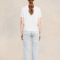 Details for AMI Paris SS24 彩虹愛心寬鬆版男女同款白色T恤 SPUTS019724-100