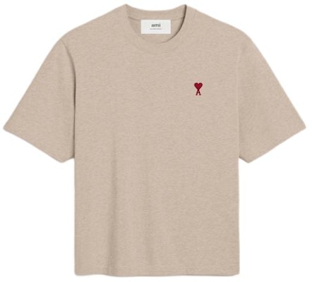 AMI PARIS SS24 红心棉质短袖T恤 米白色 男女同款 UTS005726-2712 Buy AMI PARIS SS24 红心棉质短袖T恤 米白色 男女同款 UTS005726-2712
