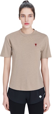 AMI PARIS SS24 红心棉质短袖T恤 米白色 男女同款 UTS005726-2712 Purchase AMI PARIS SS24 红心棉质短袖T恤 米白色 男女同款 UTS005726-2712