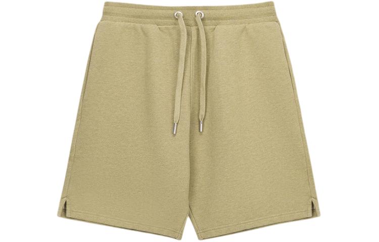 Order AMI Paris SS24 红心抽绳短裤中性款 卡其绿色. USO635747-366