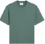 Buy AMI PARIS SS24 Unisex Cotton Crewneck Tee Short Sleeve Light Green UTS040JE0090-GREEN