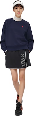 Sudadera Unisex de Algodón AMI Paris en Azul Azure USW005.747 4