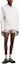 Shop AMI PARIS Camisa Unisex Blanca de Manga Larga con Diseño de Cuello Abotonado. USH150CO0063-100