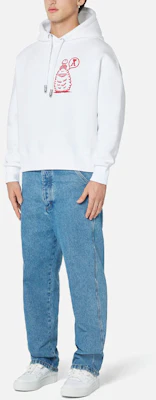 아미파리 x 케빈 라이언스 SS22 화이트 후디 두들 몬스터 로고 유니섹스. USW297749102 Lookbook 아미파리 x 케빈 라이언스 SS22 화이트 후디 두들 몬스터 로고 유니섹스. USW297749102