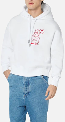 아미파리 x 케빈 라이언스 SS22 화이트 후디 두들 몬스터 로고 유니섹스. USW297749102 Shop 아미파리 x 케빈 라이언스 SS22 화이트 후디 두들 몬스터 로고 유니섹스. USW297749102