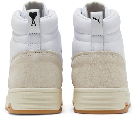 AMI x Puma Slipstream Mid 'White Pristine' 384342-01 Details for AMI x Puma Slipstream Mid 'White Pristine' 384342-01