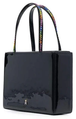 Beg Mini Amina Muaddi Gilda Bertatah Kristal Hitam Order Beg Mini Amina Muaddi Gilda Bertatah Kristal Hitam