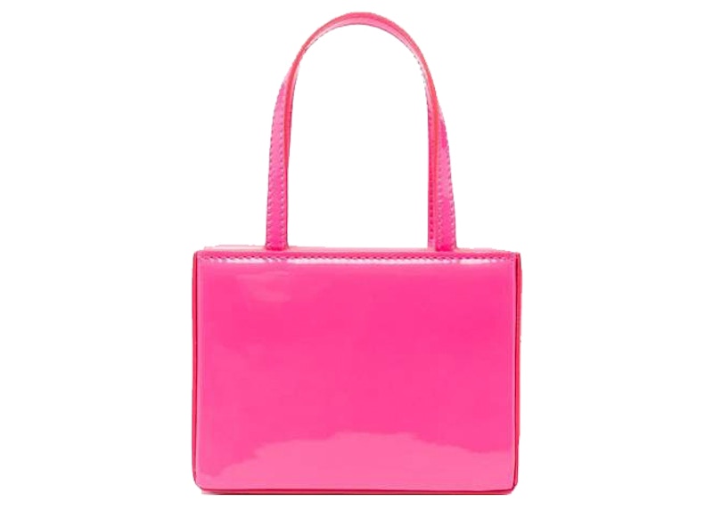 Amina Muaddi Super Amini Giorgia Mini Bag Pink