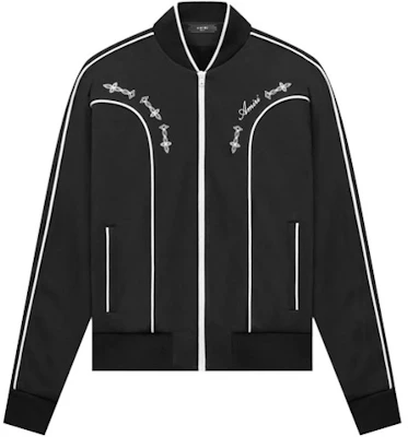 아미리 21FW 로고 그래픽 라인 디자인 자켓 블랙 MOS024-001 Buy 아미리 21FW 로고 그래픽 라인 디자인 자켓 블랙 MOS024-001