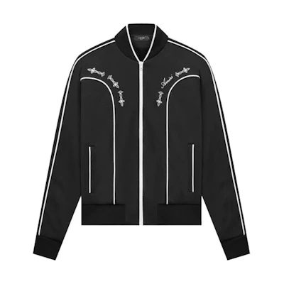 AMIRI 21FW Logo Graphic Line Design Jacket Black MOS024-001