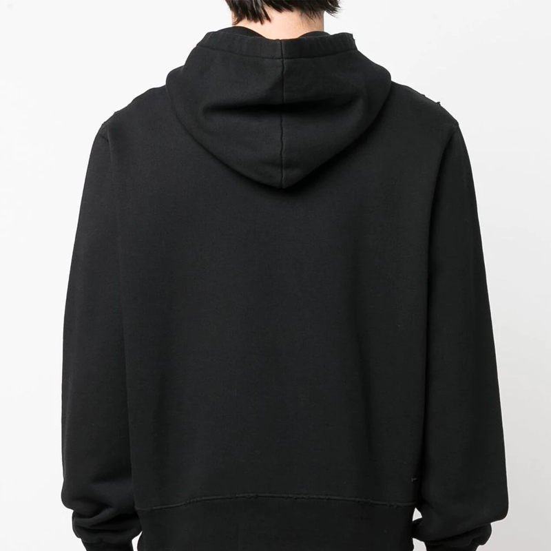 Purchase AMIRI Hoodie Hitam dengan Logo Huruf Bordir. PS22MJL039STH_063