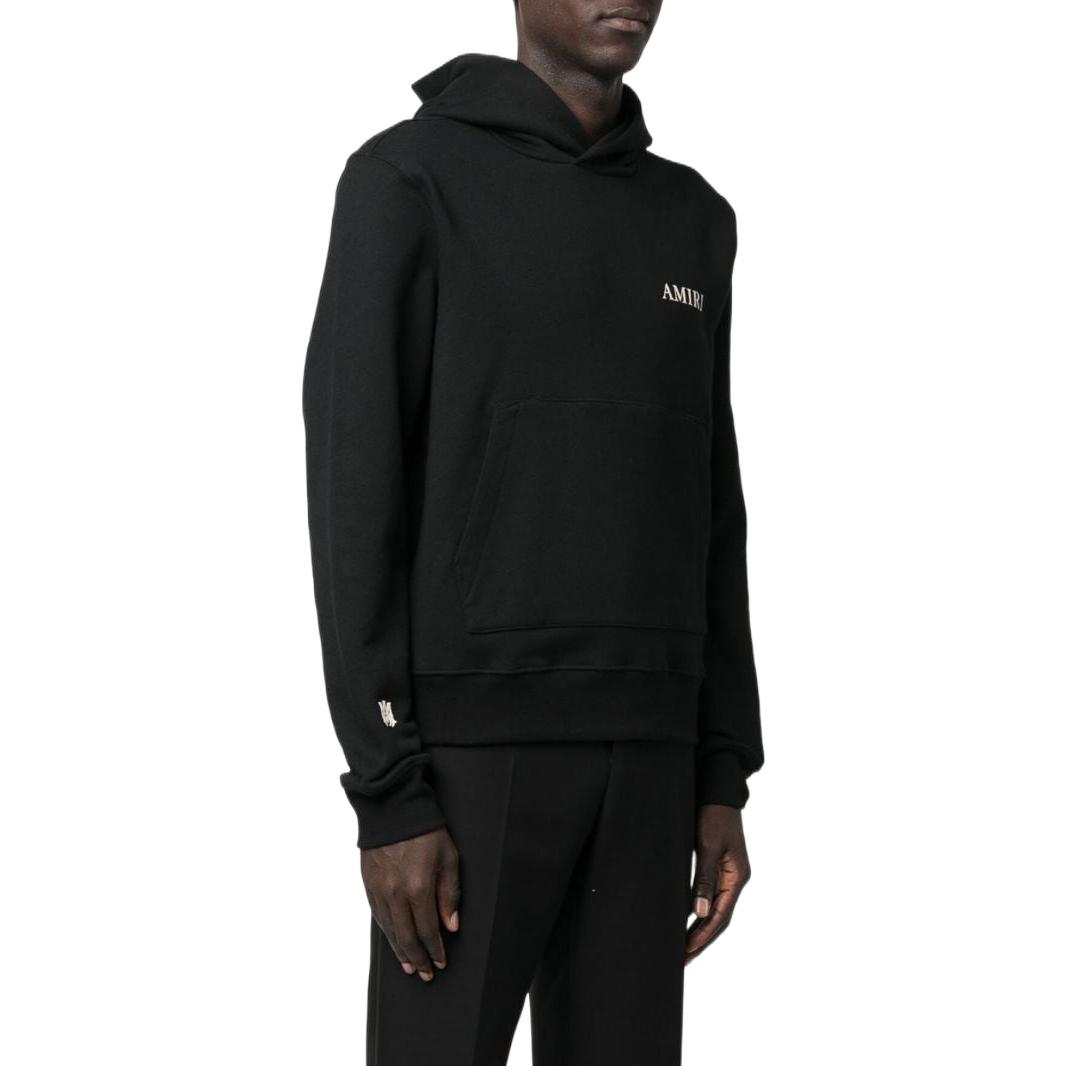 Purchase AMIRI 黑色連帽衫 印花標誌長袖上衣. AW22MJL011-001