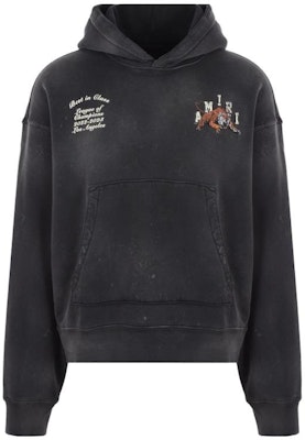 AMIRI Hoodie Hitam dengan Desain Grafis Harimau Pullover. PF23MJG025001 Buy AMIRI Hoodie Hitam dengan Desain Grafis Harimau Pullover. PF23MJG025001