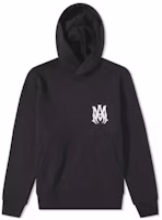 AMIRI Black Loose Fit Pullover Hoodie with Letter Print Design. PXMJL003-001 AMIRI Black Loose Fit Pullover Hoodie with Letter Print Design. PXMJL003-001