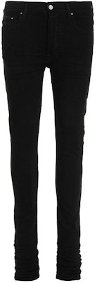 AMIRI 黑色直筒中腰鈕扣牛仔褲 PXMD002-001 Order AMIRI 黑色直筒中腰鈕扣牛仔褲 PXMD002-001