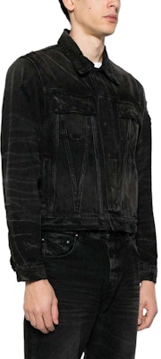 AMIRI 漸層拼接牛仔外套 - 黑色. AMDNTR1001-051 Purchase AMIRI 漸層拼接牛仔外套 - 黑色. AMDNTR1001-051