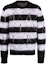Order AMIRI Abu Sweater Rajut Crewneck Striped Letter Intarsia. PS23MKL010-004