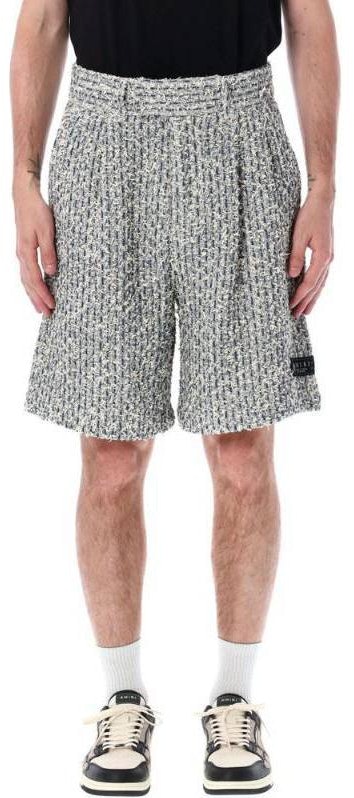 amiri-light-blue-tweed-high-waist-elastic-shorts-casual-short-pants-amshfo-1002-tashleyblu