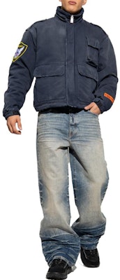 AMIRI 寬鬆直筒藍色休閒牛仔褲 AW23MDF007-875 Lookbook AMIRI 寬鬆直筒藍色休閒牛仔褲 AW23MDF007-875