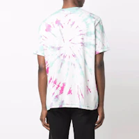Shop AMIRI 粉色綁染圖案短袖圓領T恤 MJLT007-349