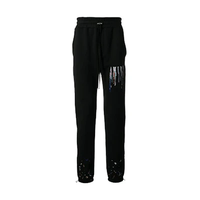 AMIRI Printed Mid-Rise Drawstring Jogger Sweatpants. PS22MJL035-004