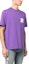 Purchase AMIRI Ungu Grafik Berkolar Bulat Baju-T Lengan Pendek. PS23MJL015-510