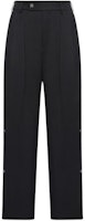 AMIRI Slim Fit Plain Black Button Straight Casual Pants. AW23MAW015-001 AMIRI Slim Fit Plain Black Button Straight Casual Pants. AW23MAW015-001