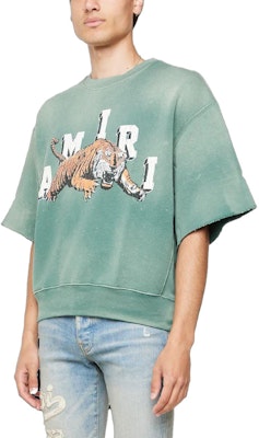 AMIRI 復古圓領短袖T恤 綠色 PF23MJG017-310 Details for AMIRI 復古圓領短袖T恤 綠色 PF23MJG017-310