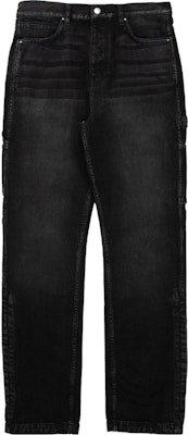 AMIRI 水洗寬版直筒牛仔褲 黑色。 SS23MDF007-023 Order AMIRI 水洗寬版直筒牛仔褲 黑色。 SS23MDF007-023
