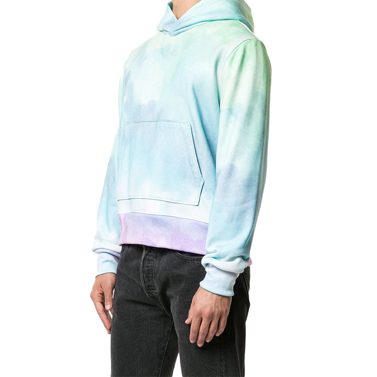 Lookbook AMIRI 水彩連帽衫 淺藍色 F0M02211TEMUL