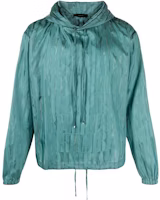 AMIRI All-Over Logo Hoodie Blue Green Long Sleeve Casual Wear SS23MOS043-439 AMIRI All-Over Logo Hoodie Blue Green Long Sleeve Casual Wear SS23MOS043-439