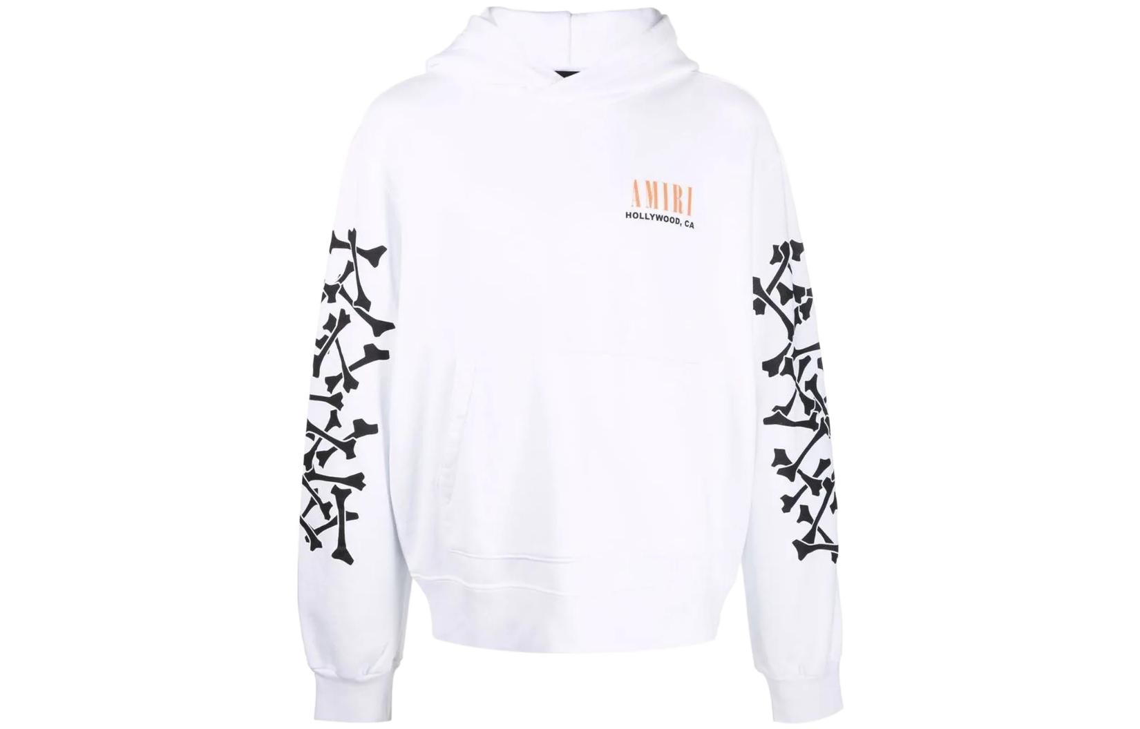 AMIRI Alphabet Print Hoodie White PS22MJG024-111