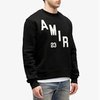 Sizing AMIRI 黑色字母印花長袖圓領衫 AW23MJG023-001