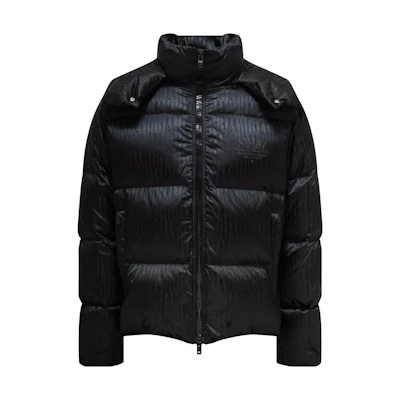 AMIRI Black Hooded Jacket AW23MOS063-001