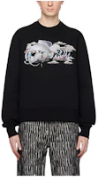 AMIRI Black Logo Crewneck Long Sleeve Sweatshirt SS23MJG016-001 AMIRI Black Logo Crewneck Long Sleeve Sweatshirt SS23MJG016-001