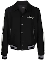 AMIRI Black Logo Embroidered Jacket MOS002-001 AMIRI Black Logo Embroidered Jacket MOS002-001