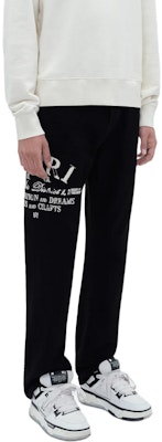 AMIRI 仿舊藝術區中腰直筒牛仔褲 黑色 AMDNSY1009-018 Shop AMIRI 仿舊藝術區中腰直筒牛仔褲 黑色 AMDNSY1009-018