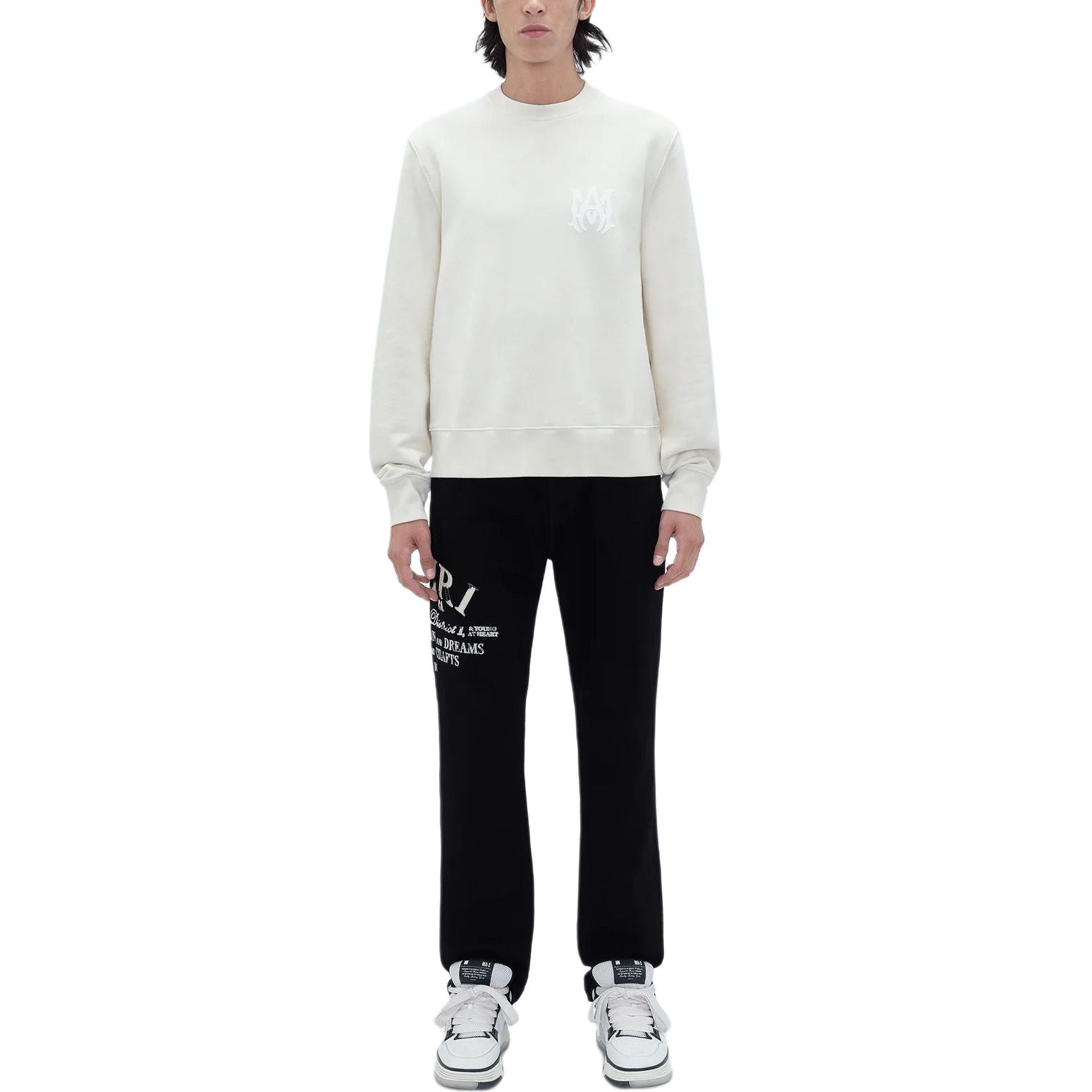 Purchase AMIRI 仿舊藝術區中腰直筒牛仔褲 黑色 AMDNSY1009-018