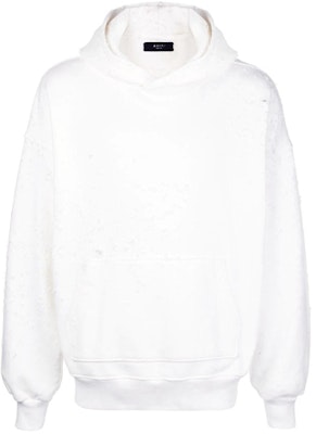 AMIRI オーバーサイズ ダメージ プルオーバー フーディ ユニセックス ホワイト. Y0M02362TE-WHT Order AMIRI オーバーサイズ ダメージ プルオーバー フーディ ユニセックス ホワイト. Y0M02362TE-WHT