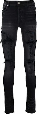 AMIRI Distressed Ripped Skinny Jeans for Men PXMD005023 Buy AMIRI Distressed Ripped Skinny Jeans for Men PXMD005023