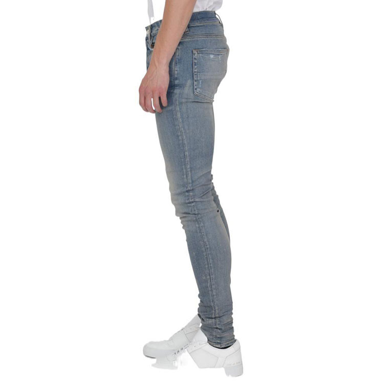 AMIRI Distressed Skinny Jeans Blue  Fall Collection PXMD002408 圖 5