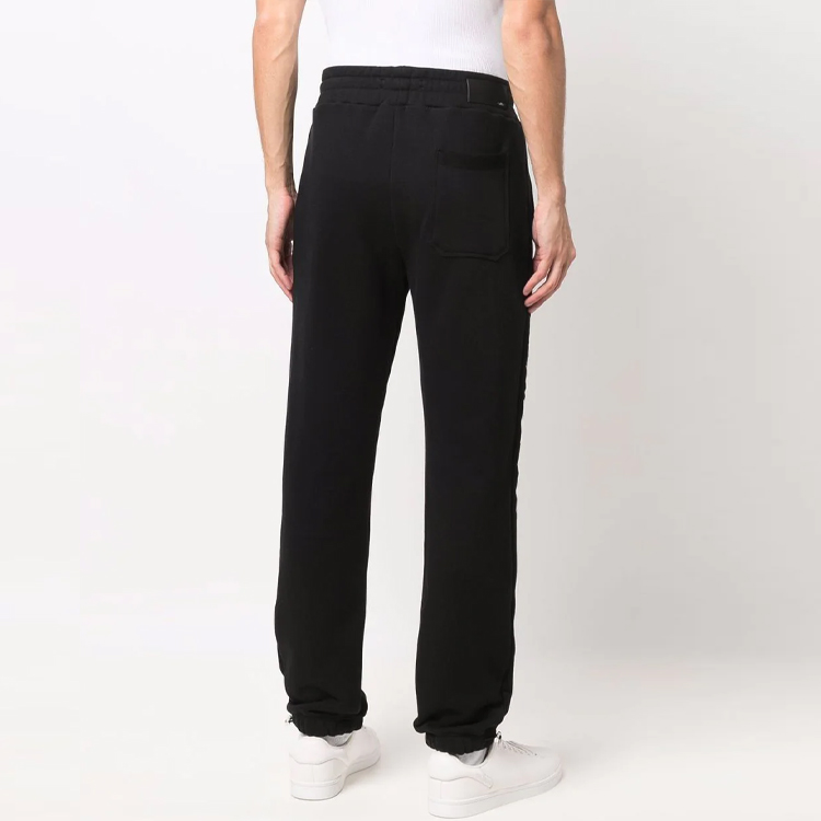 Shop AMIRI FW21 Celana Sweatpants Rajut Logo Hitam. MJSP018-001