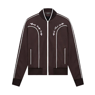 AMIRI FW21 Logo Letter Print Brown Jacket for Men MOS024-210